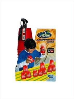 Speed Stacks Competition Cups Authentic Sport Stacking Set -Red  Brand New